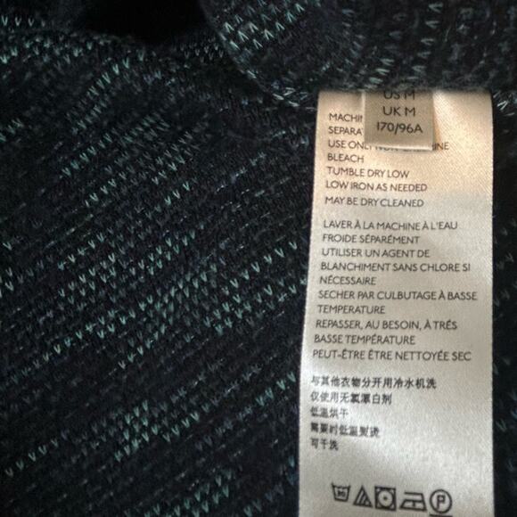 Free People We the Free Sweater Womens Size M Blue Oversized Turtleneck Boxy - Picture 12 of 12